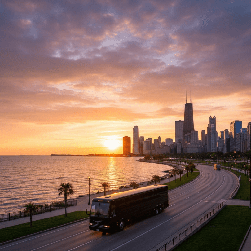 large charter bus rental service in chicago and suburbs for group travel and airport transfers large charter bus rental service in chicago and suburbs for group travel and airport transfers