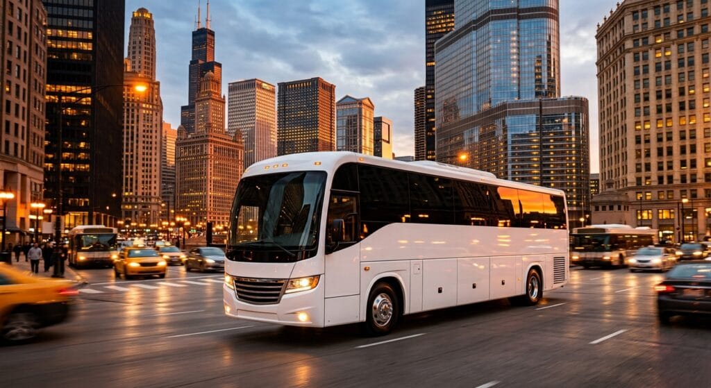 coach bus rental chicago