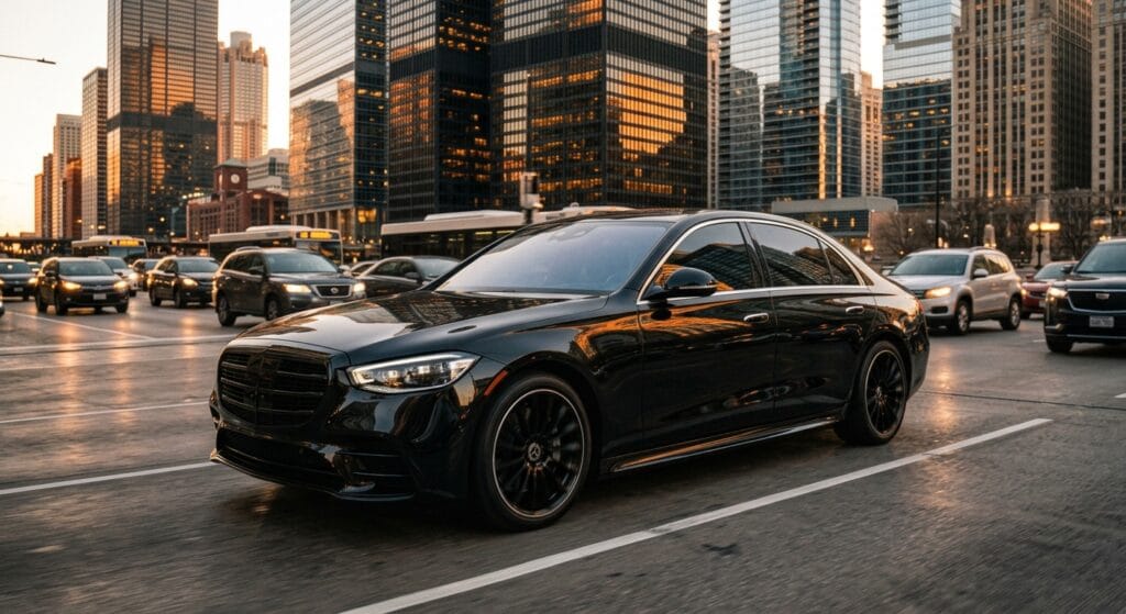s class limo chicago