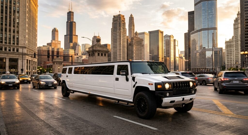 stretch hummer limo chicago